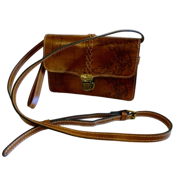 Patricia Nash Bags Patricia Nash Bianoco Leather Crossbody Bag